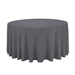 Charcoal Circular Table Cloth