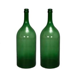 Extra Large Green Bottles