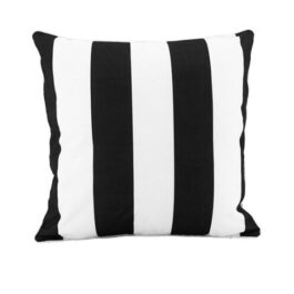 Black And White Cushion