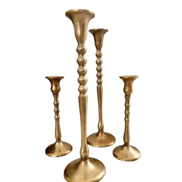 Gold Candle Holder