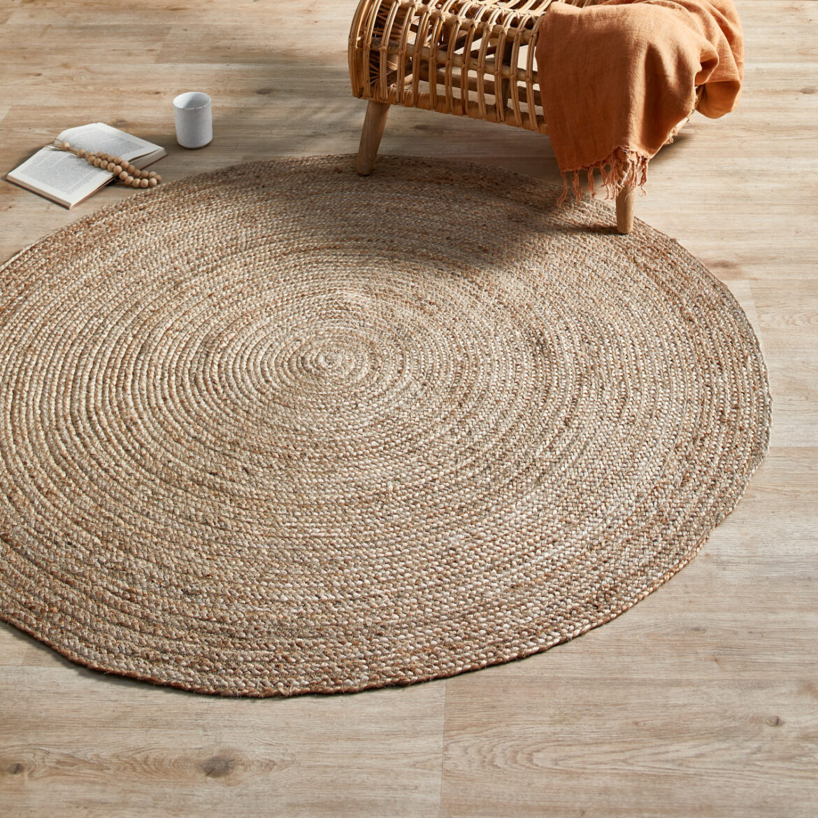 Jute Round Rug Multiple Sizes | TUMBLEWEED EVENTS