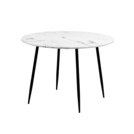 Round Table White And Mable